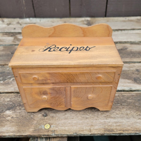 Index Cards Recipe Holder Etsy