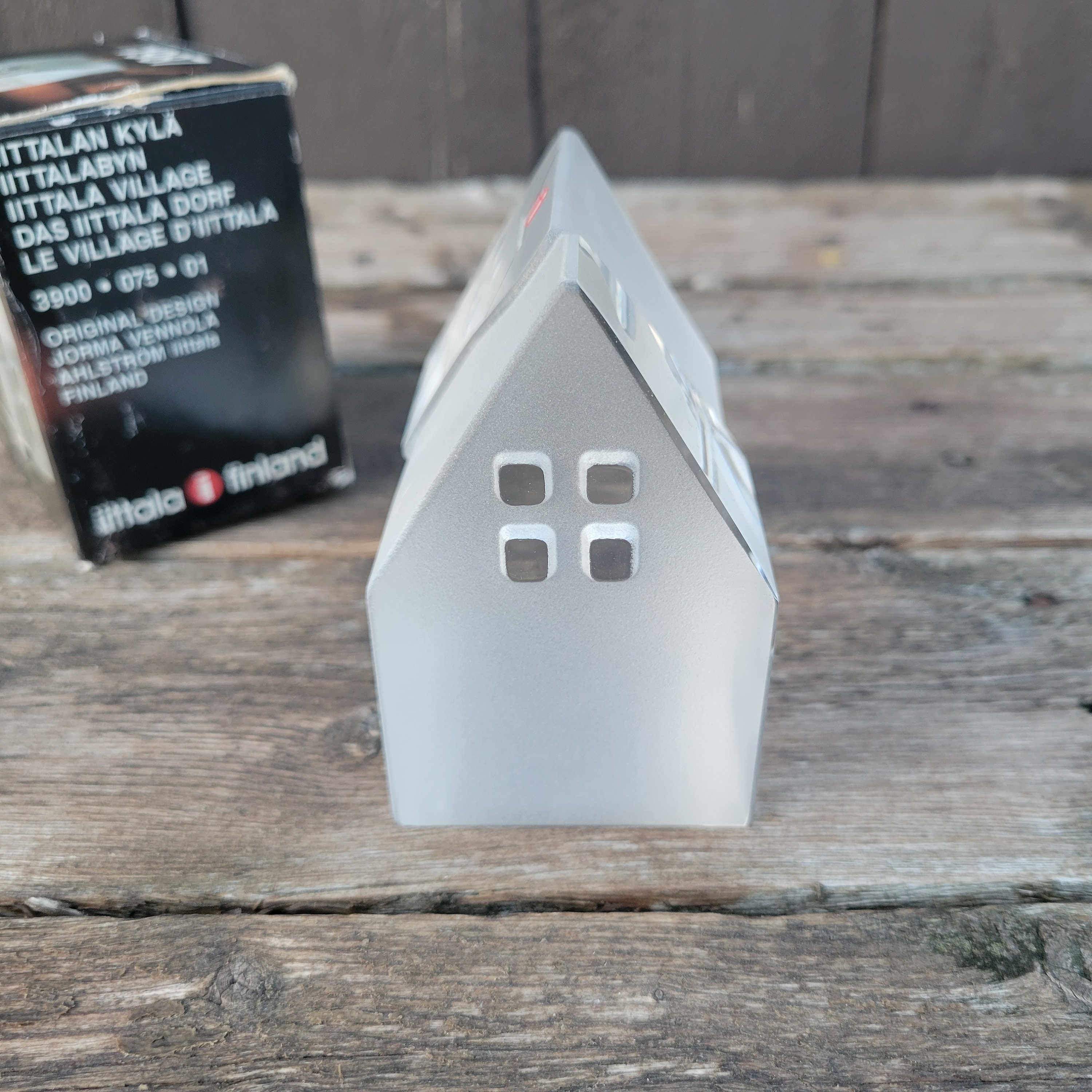 イッタラ village house JORMA VENNOLA Jorma Vennola Iittala Finland Glass Village House 1989