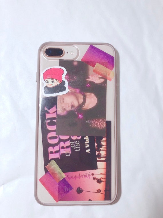 Bts Phone Case Decoration Set Bangtan Members Aesthetic Etsy