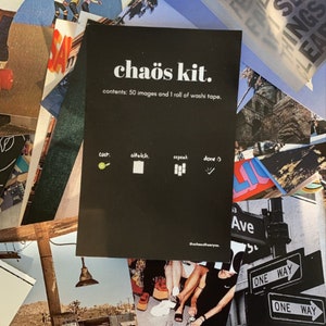 Chaos Kit / Collage Kits / Wall Kit / Dorm Decor / Eco friendly / Wall Art image 5