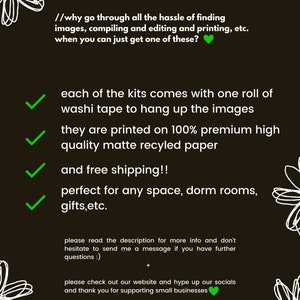 Chaos Kit / Collage Kits / Wall Kit / Dorm Decor / Eco friendly / Wall Art image 9