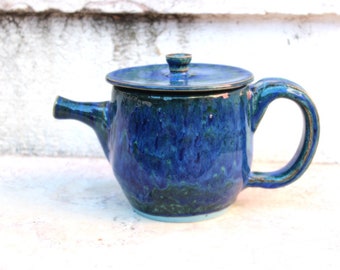 Handmade ceramic teapot for two, bule de cerâmica