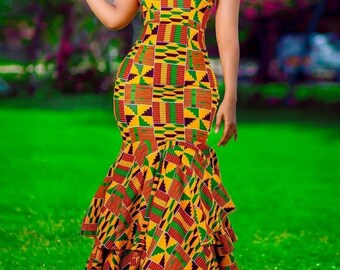Kitenge Gown Etsy