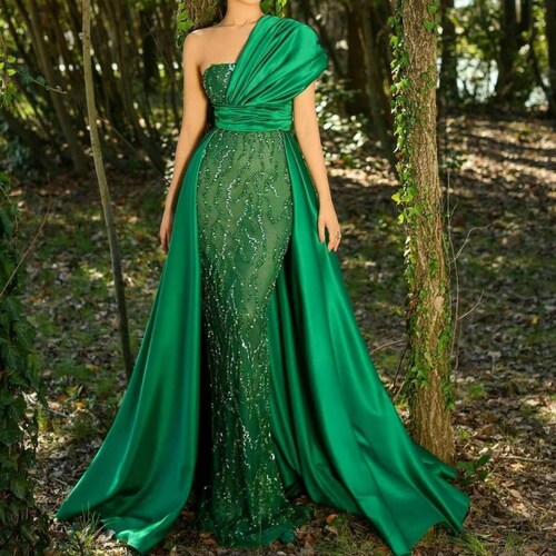 SKAVEE Long Green Prom dress,African Prom Dress, Bridal dresses,evening Gown, African Women Wedding Dress, Bridesmaids Dresses