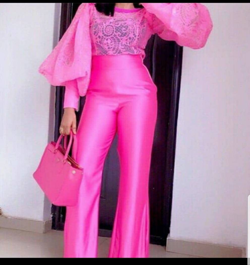pink jumpsuit for wedding