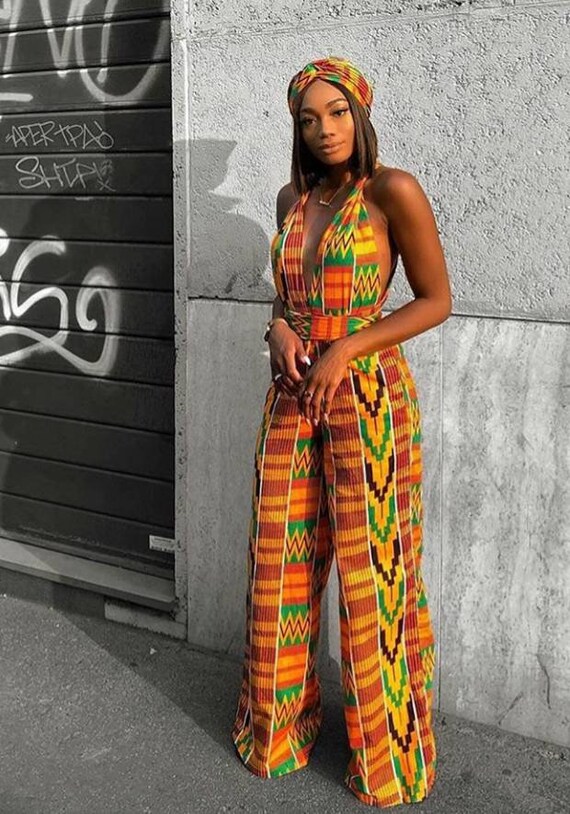 kitenge jumpsuits for ladies