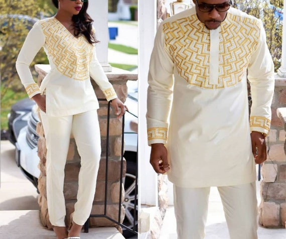 dashiki couple outfits
