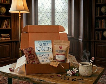 Blind Date Book Box – Mystery Novel, Coffee, Chocolate, Cozy Reading Gift