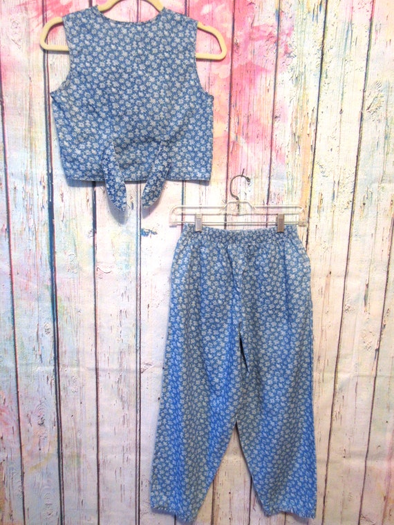 Vintage Laura Ashley Mother and Child Girl's 2-Pi… - image 7