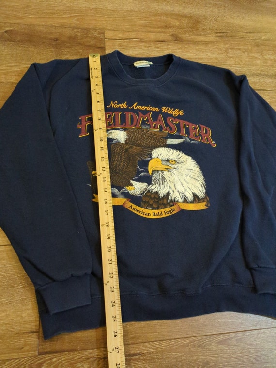 VTG Fieldmaster Large Pullover Sweatshirt America… - image 3