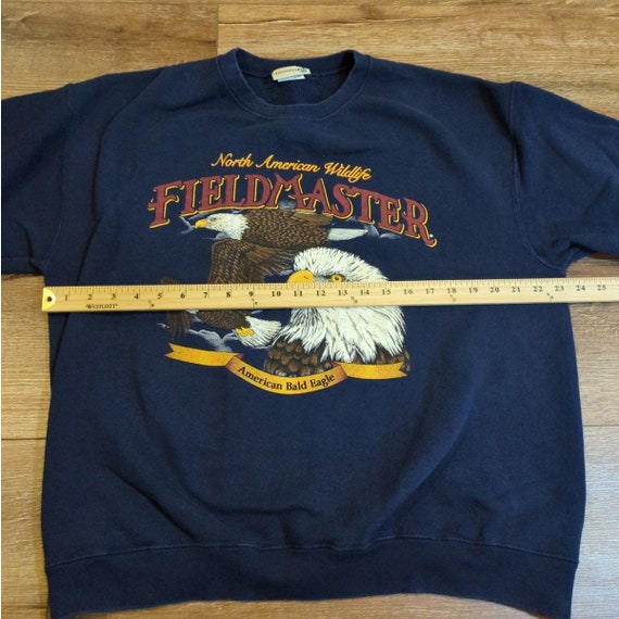 VTG Fieldmaster Large Pullover Sweatshirt America… - image 4