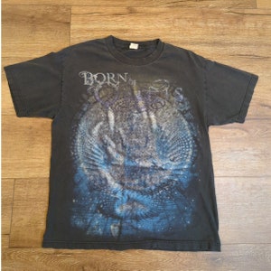 VTG Born of Osiris Adult Large Band Shirt Metal Music Rock Metalcore Deathcore Etsy