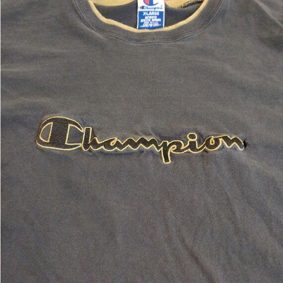 VTG Champion Adult XL Shirt - Double Collar - image 2