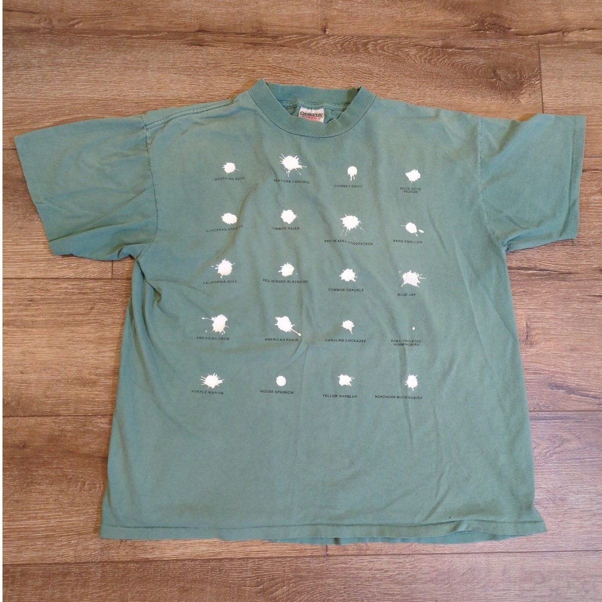 【GOOD FADE】93s BIRD DROPPING Tシャツ ONEITA GOOD FADE】93s BIRD DROPPING Tシャツ ONEITA