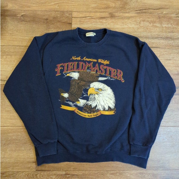 VTG Fieldmaster Large Pullover Sweatshirt America… - image 1