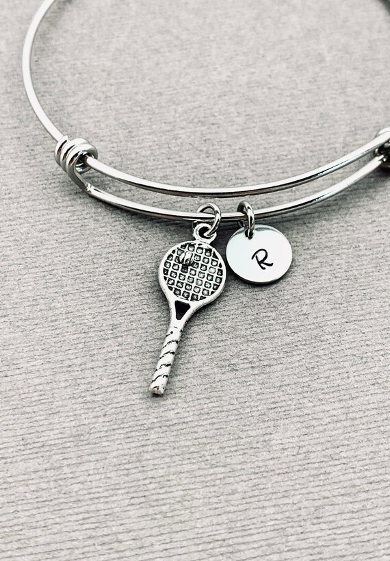 Tennis charm shop bracelet
