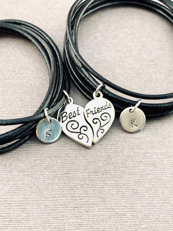 Magnetic Heart Charm Two Bracelets set -  Hong Kong