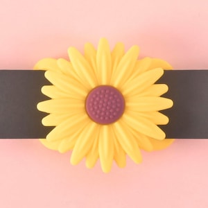 Support pour médaillon GPS pour animal de compagnie Flower, étui en silicone AirTag pour chien et collier de chat