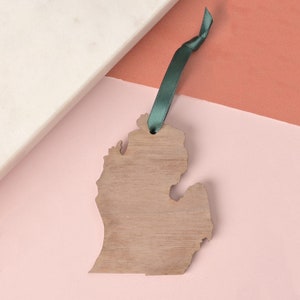 Missouri Ornament, Zustand Form Schnickschnack, Weihnachtsdekor, Holzverzierung, Strumpf Stuffer, House Warming Geschenk