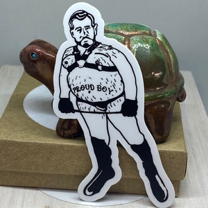 Hochwertiger Vinyl-Aufkleber mit Ted-Cruz-Motiv