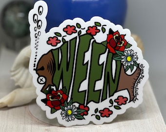 Dead Phish Ween - die cut high quality vinyl sticker~item#64