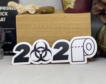 2020 Die Cut Sticker ~ Item #87