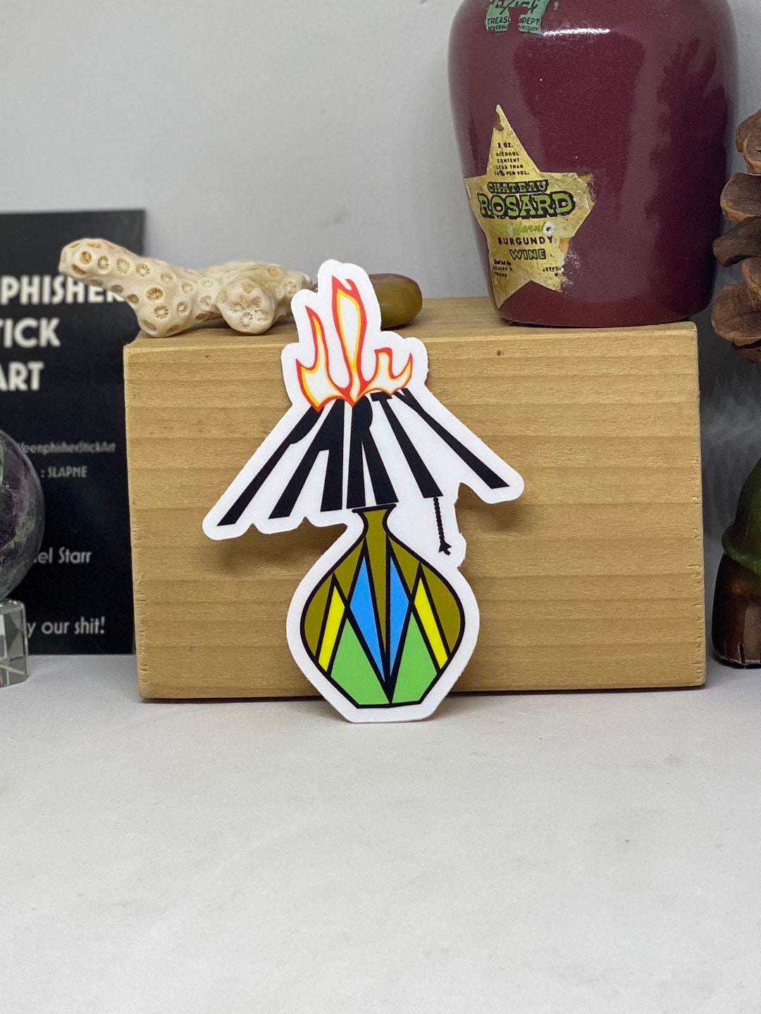 Lampshades on Fire Modest Mouse Die Cut High Quality Vinyl