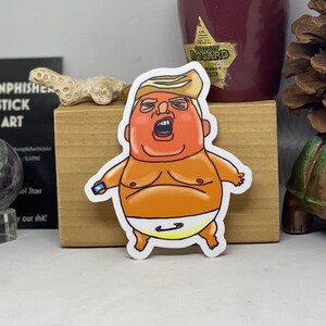 Naklejka na balonik Trump Baby POZYCJA NR 88