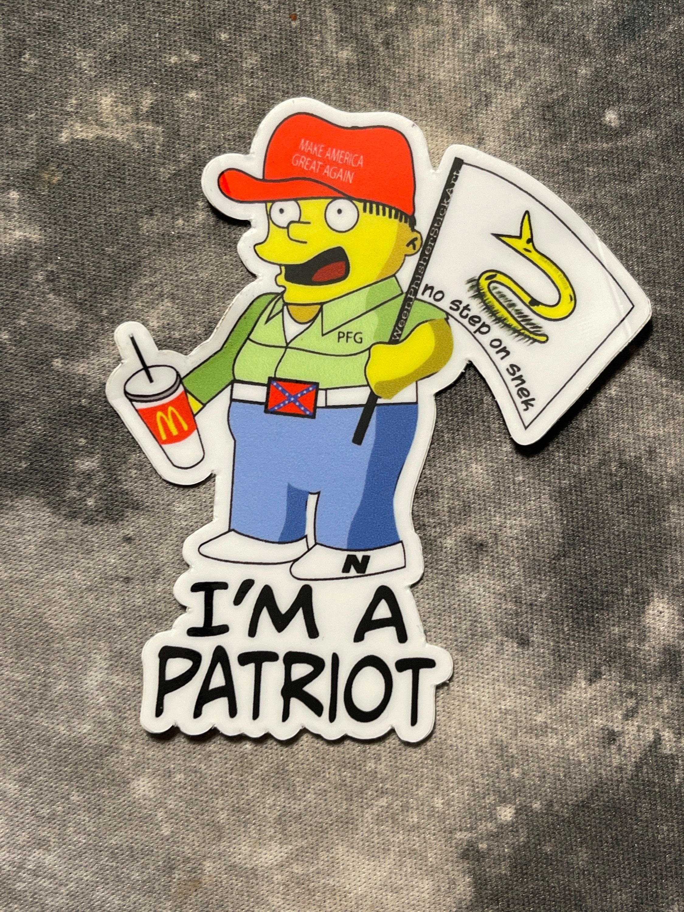 Sticker Ralph Wiggum - Etsy Australia