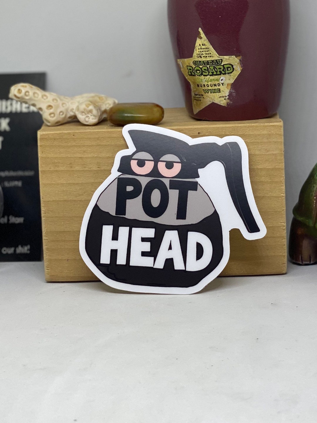 Pothead Coffee Sticker Item 24 Sticker Etsy