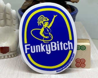 Funky Bitch Sticker/ Phish Item#60