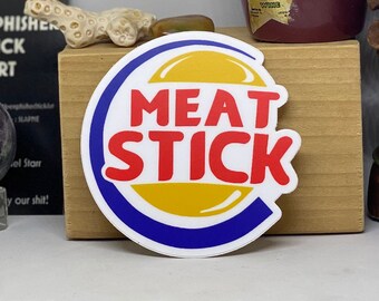 Meat Stick Phish Die cut vinyl sticker #98