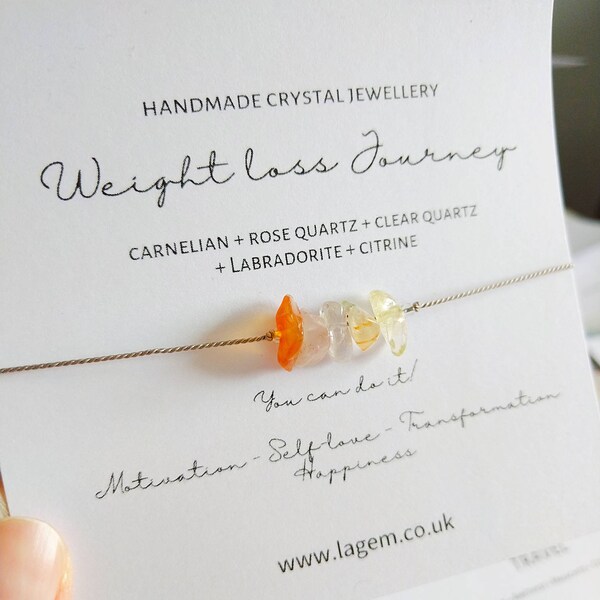 Weight Loss Bracelet Etsy UK
