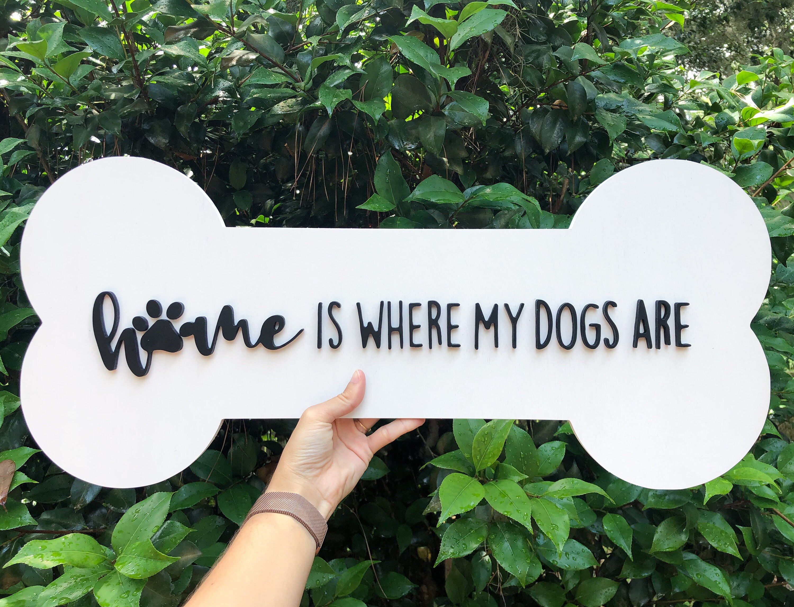 Hund Knochen Zuhause ist wo meine Hunde sind Hunde Etsy