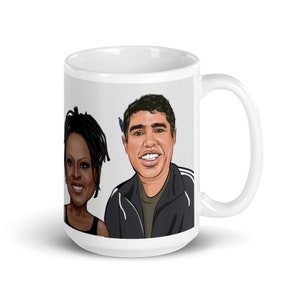 Howard Stern Fan Mug Robin Quivers, Baba Booey, Fred Norris image 5