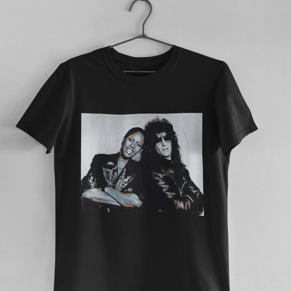 Howard Stern and Robin Quivers  T-Shirt | Howard Stern Fan Tee | Vintage Photo Original Digital Art