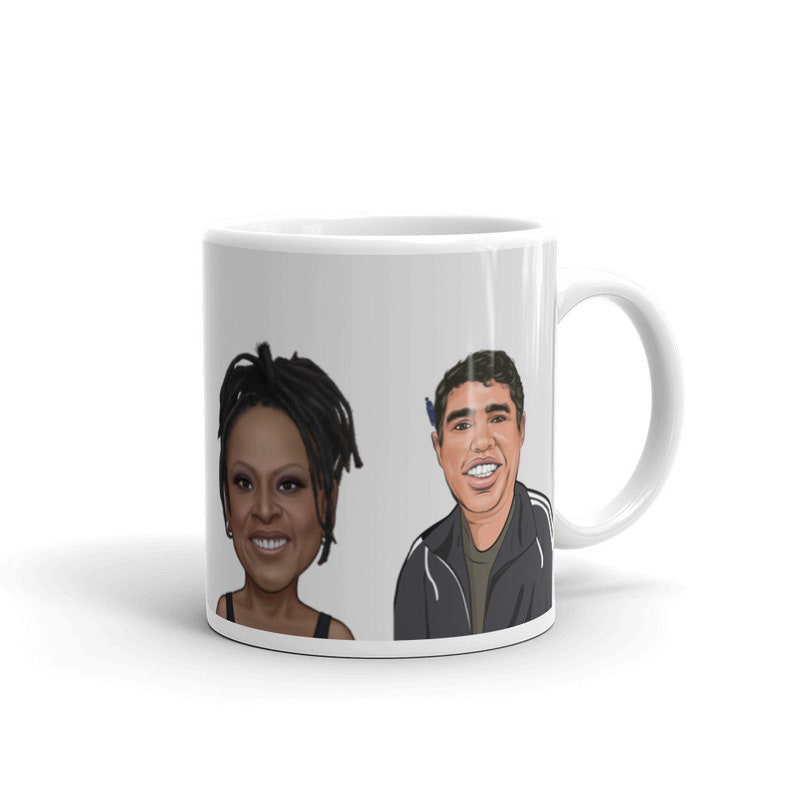 Howard Stern Fan Mug Robin Quivers, Baba Booey, Fred Norris image 2