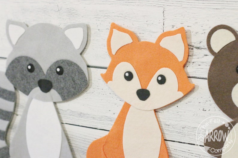 Woodland Animal Wall Hangings Woodland Nursery Décor Etsy Canada