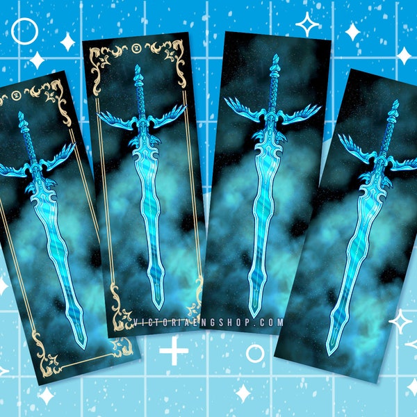 Sylblade Shardblade Bookmark, Stormlight Archive Inspired, Literary Bookmarks, Booklover Gift