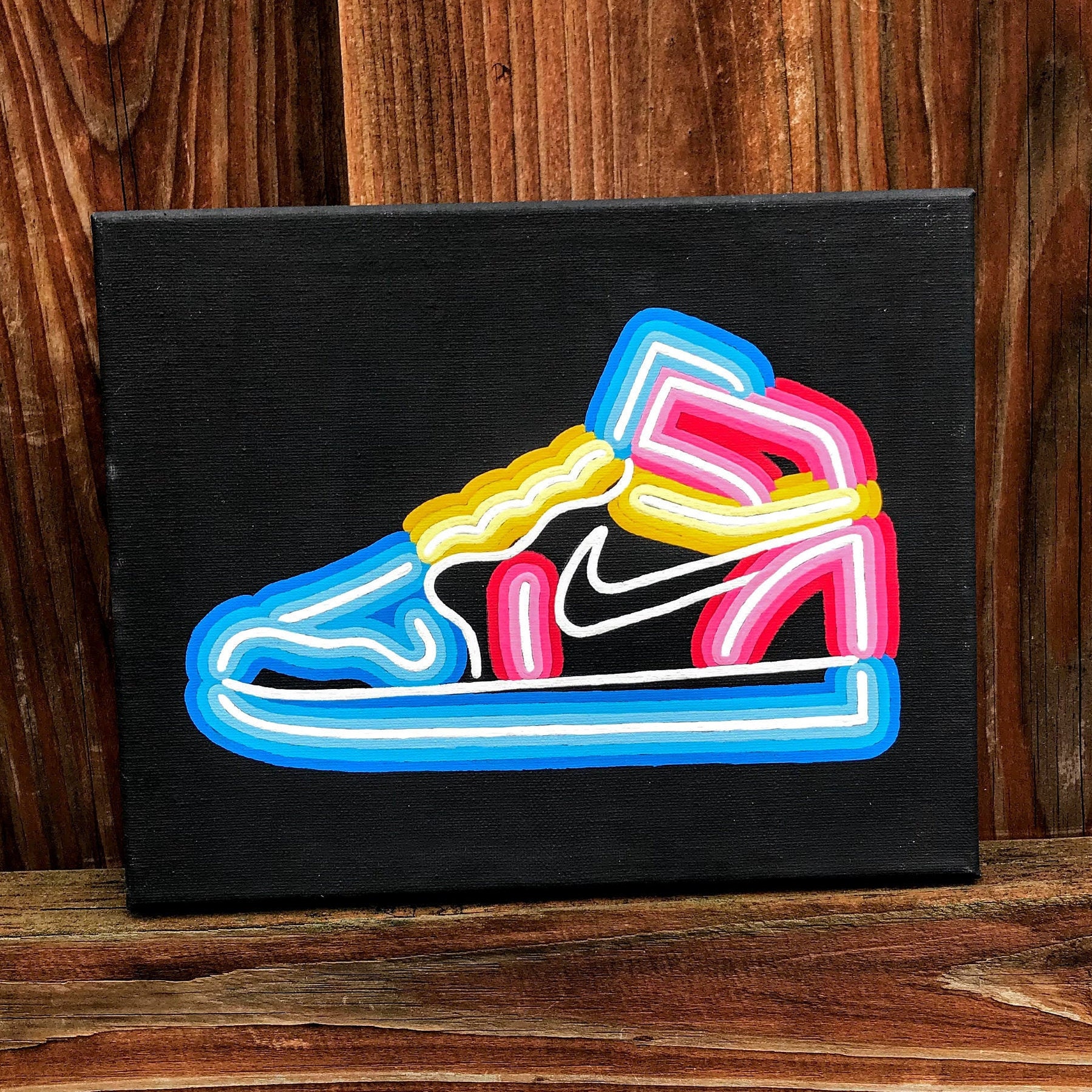 CopOrDrop Neon on Behance  Neon sneakers, Neon, Nike neon