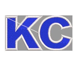 KC 2 Color Embroidery Design