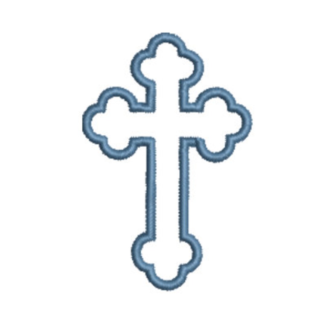 Cross 2 Embroidery Design - Etsy