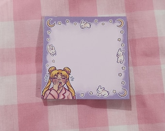 Night-time Usagi Sticky Notepad