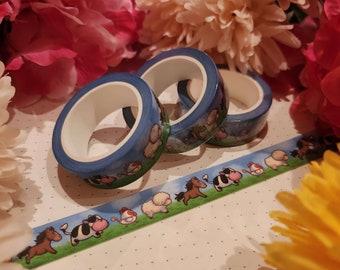 Harvest Moon / Story of Seasons Animals Washi Tape