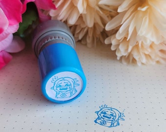 Self Inking Marcille Donato Light Blue Stamp