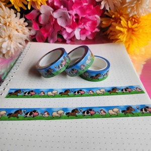 Nastro adesivo Washi Harvest Moon / Story of Seasons Animals