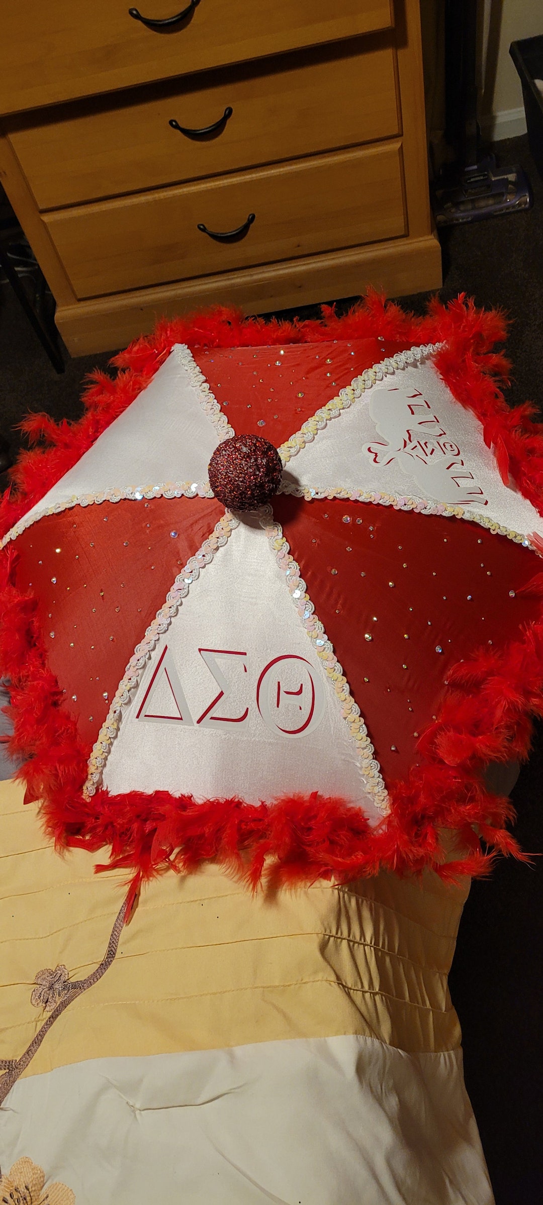 Delta Rhinestone Delta Sigma Theta Satin & Rhinestones - Etsy
