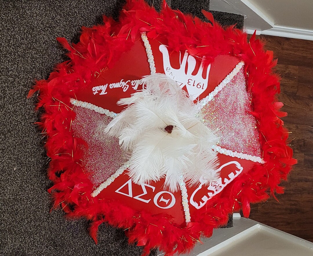 Delta Sigma Theta Large Golf Umbrella - Greek Traditions