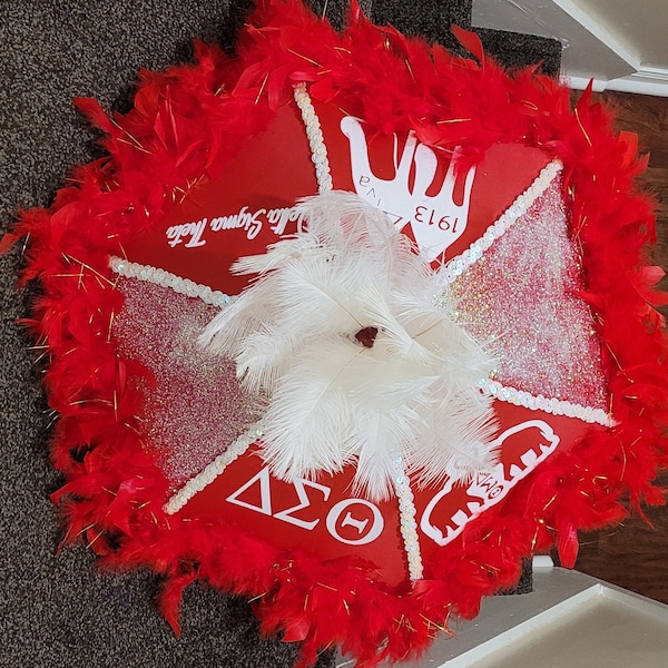 Delta Sigma Theta Second Line Umbrella