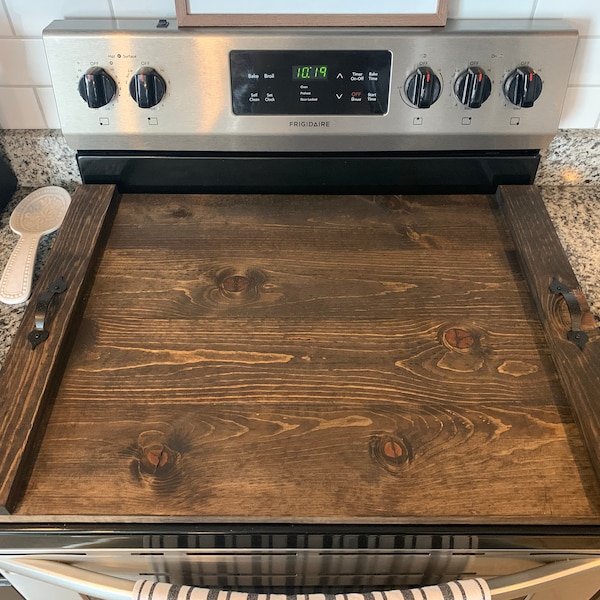 Noodle Board Gas Stove Cover Etsy